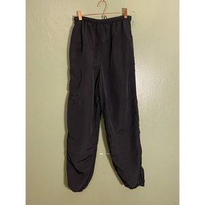 Jwod Skilcraft Sz S Long Black Army Jogging Windbreaker Pant UNISEX Zippered Leg